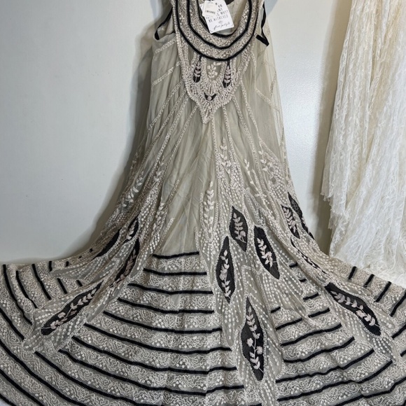 Free People Ethereal Lace Vintage Embroidered Maxi Dress - RARE!   Moved to EBAY - Picture 7 of 8